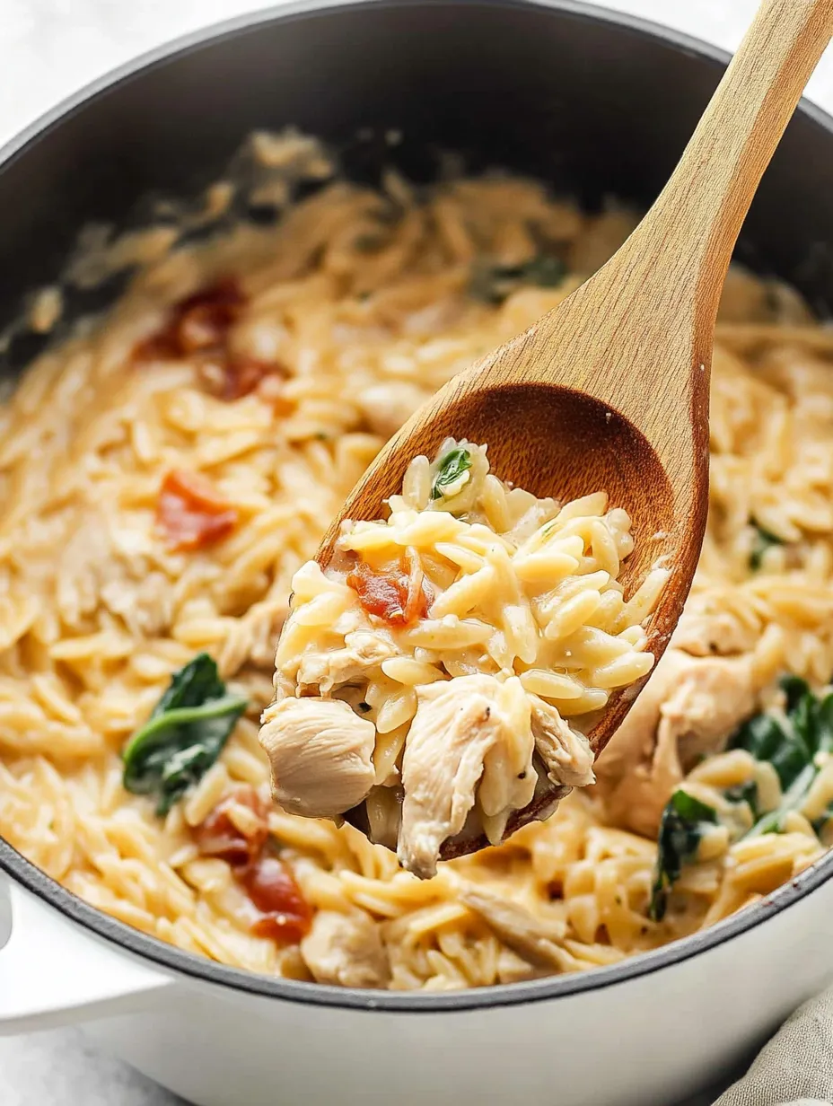 Marry Me Chicken Orzo