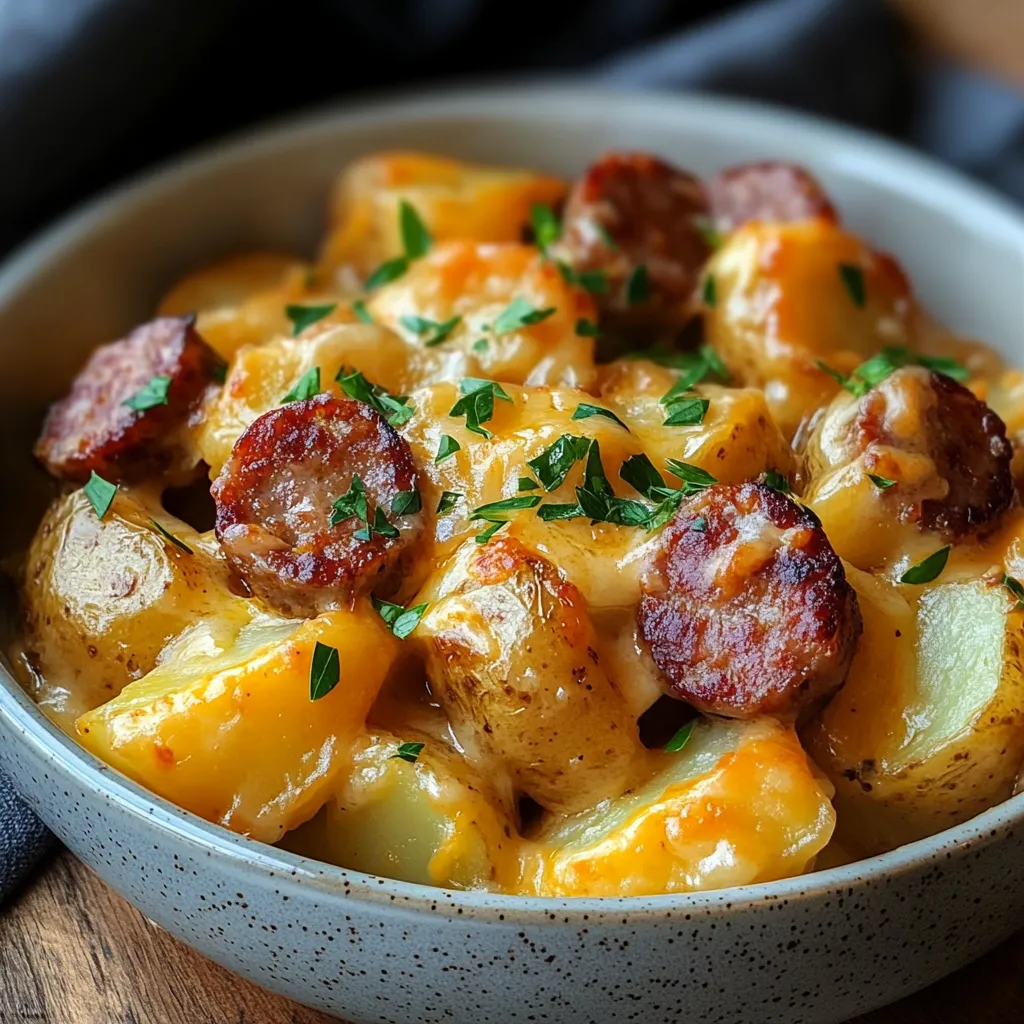 kielbasa potato casserole