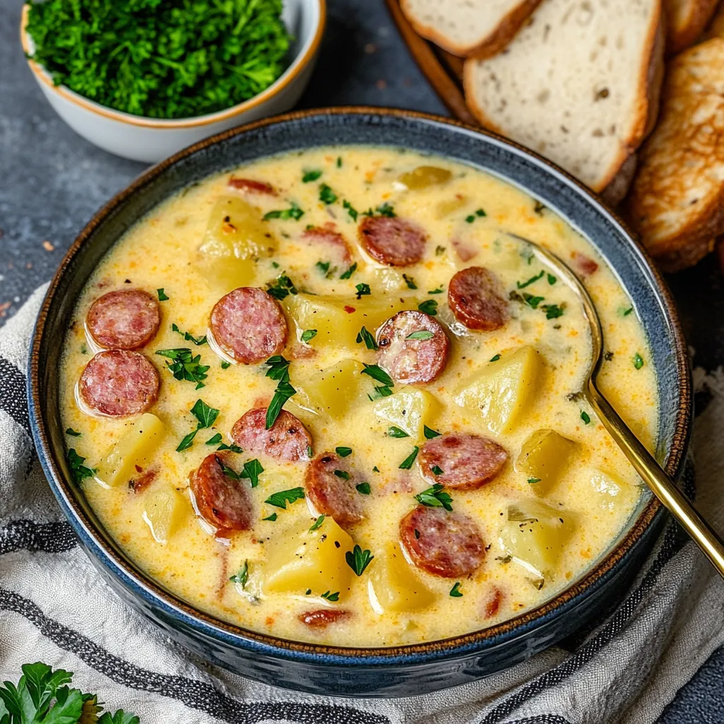 potato kielbasa soup
