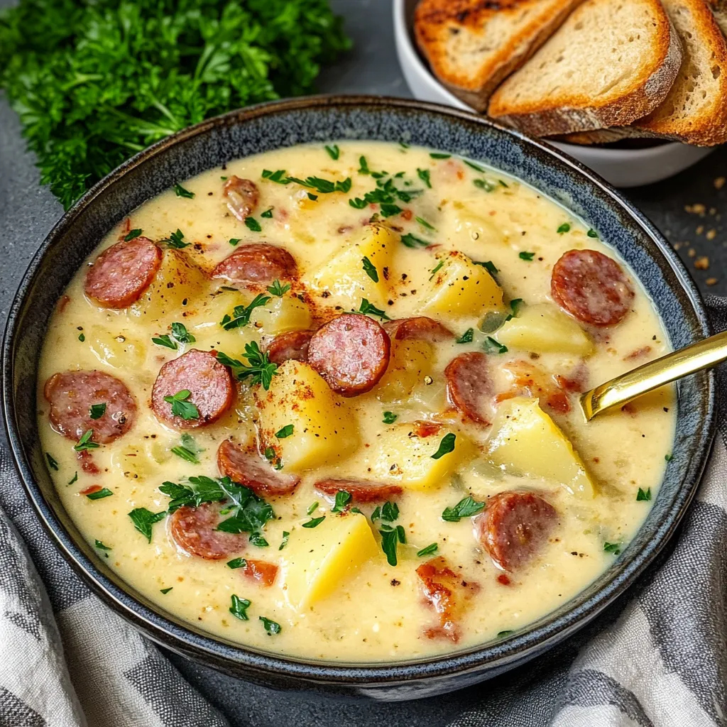 kielbasa and potato soup Recipe