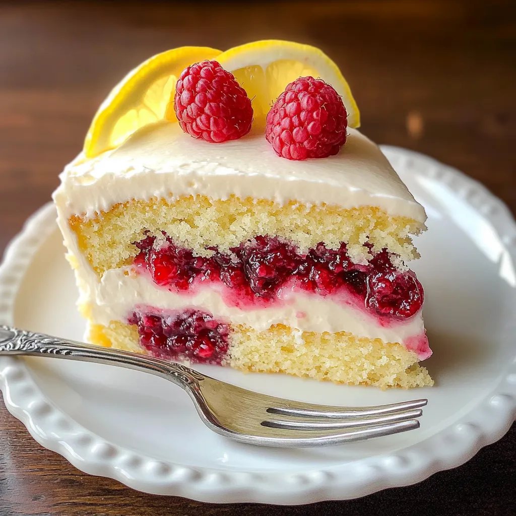 raspberry cake