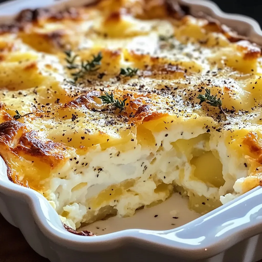 Baked Cottage Cheese Eggs