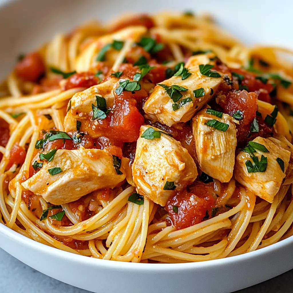 Monterey Chicken Spaghetti Recipe