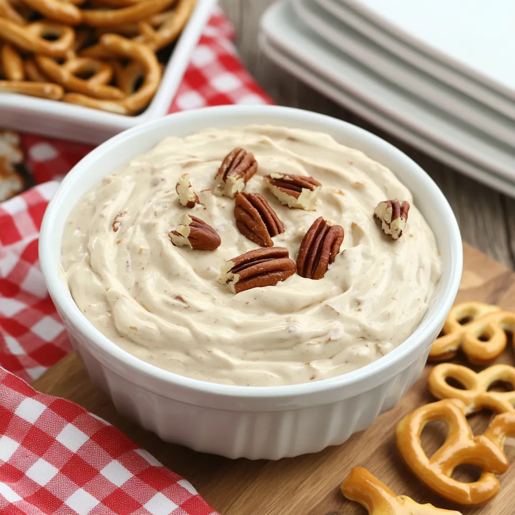 Cheesecake Dip Closeup