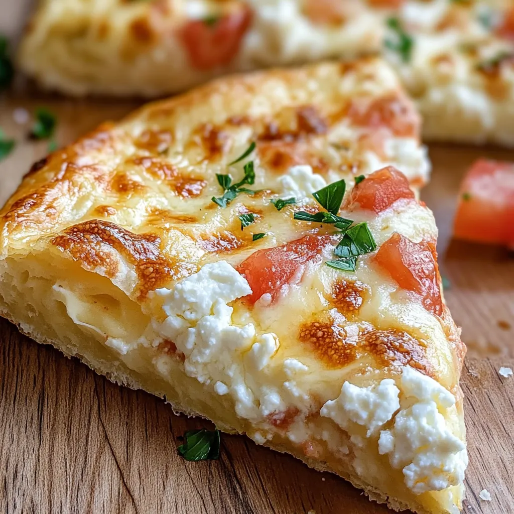 A recipe for cottage cheese flatbread, showcasing a blend of flavors and textures for a nutritious and tasty dish.