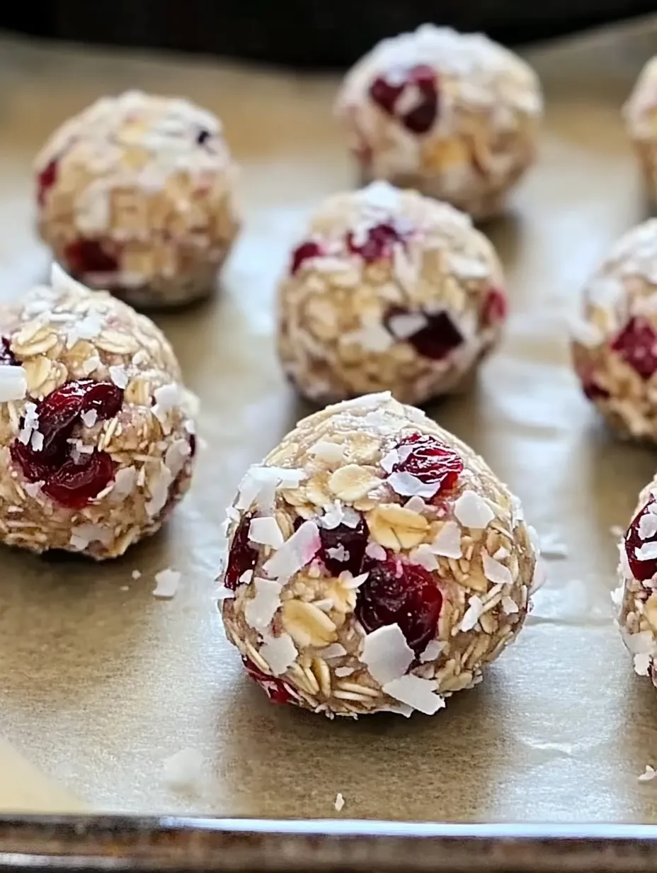 Raspberry Almond Energy Bites