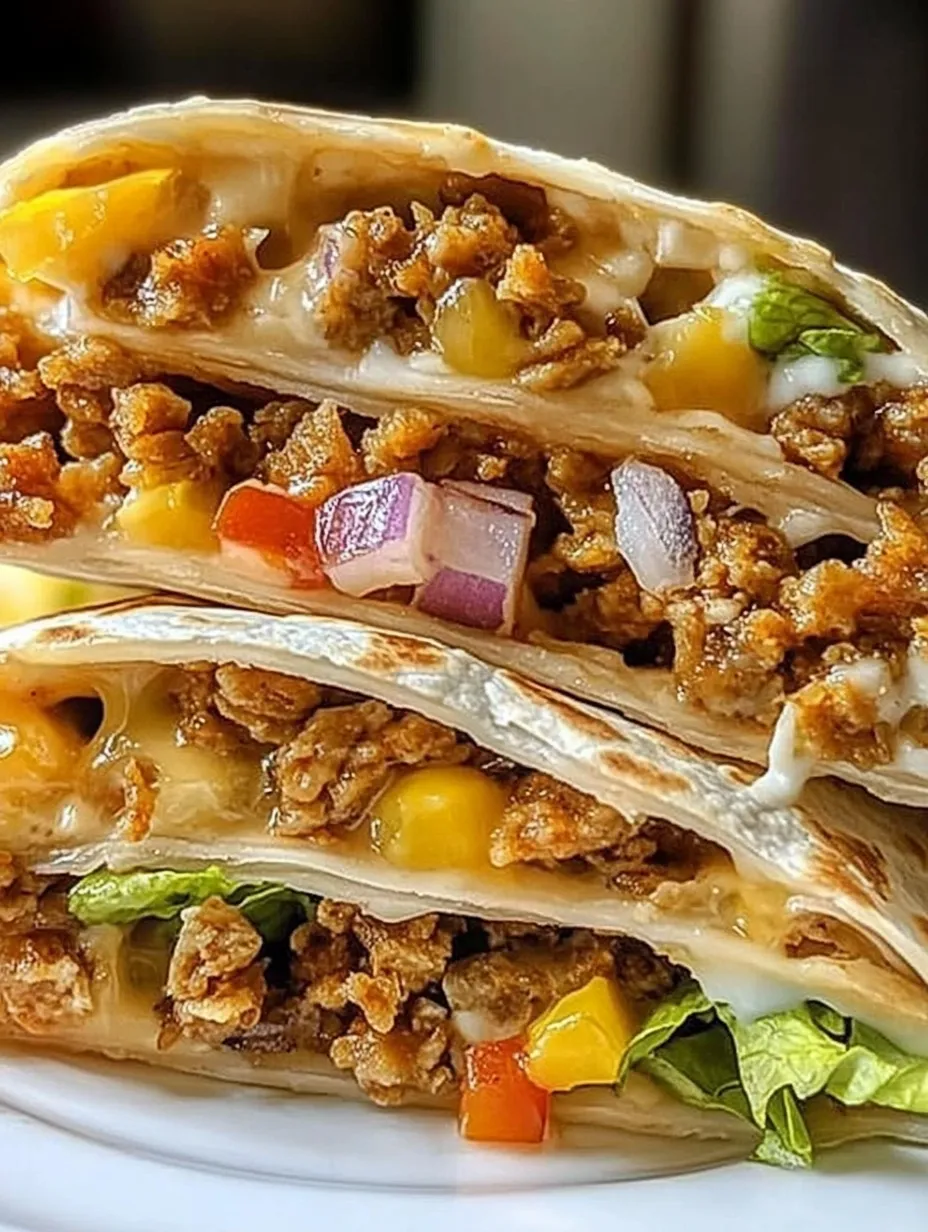 Homemade Crunch Wrap Supreme