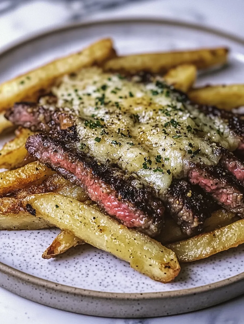 Garlic Parmesan Steak Fries Meal