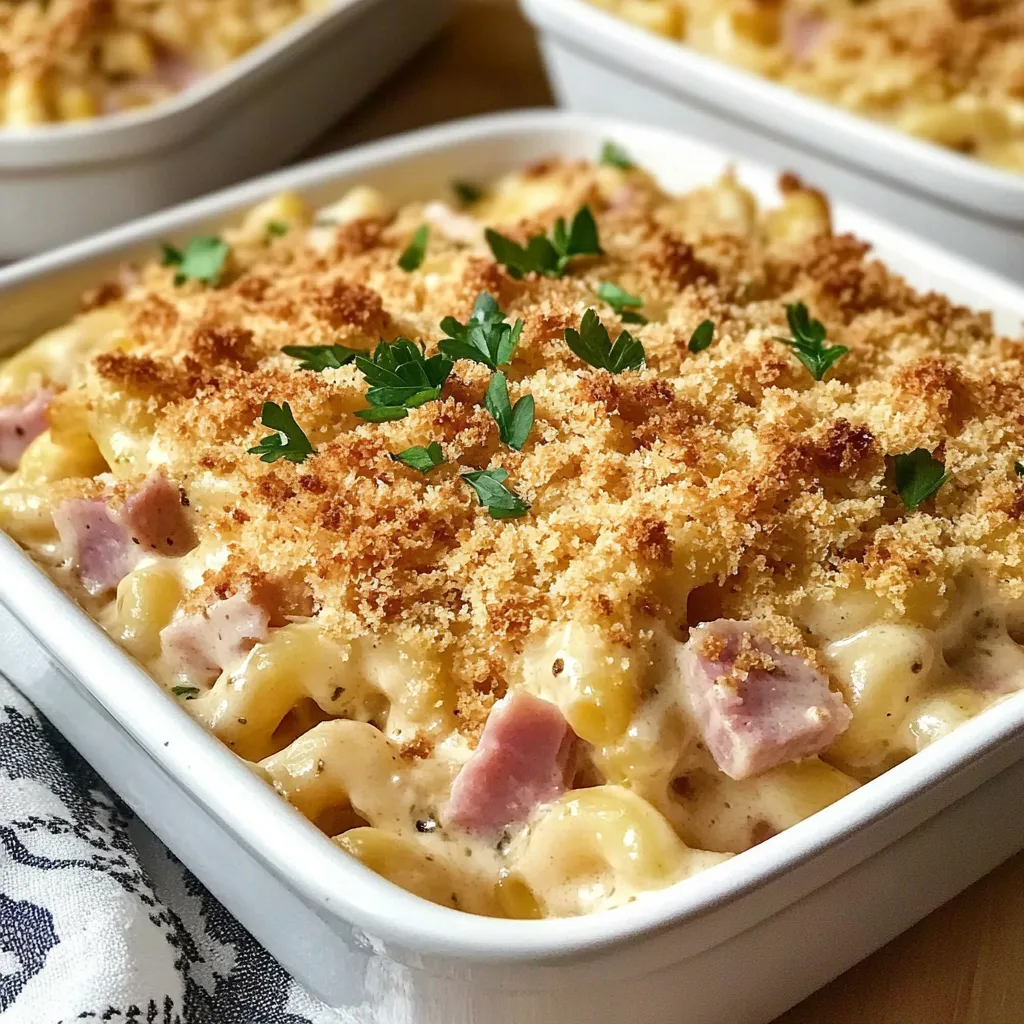 Tasty Chicken Cordon Bleu Casserole