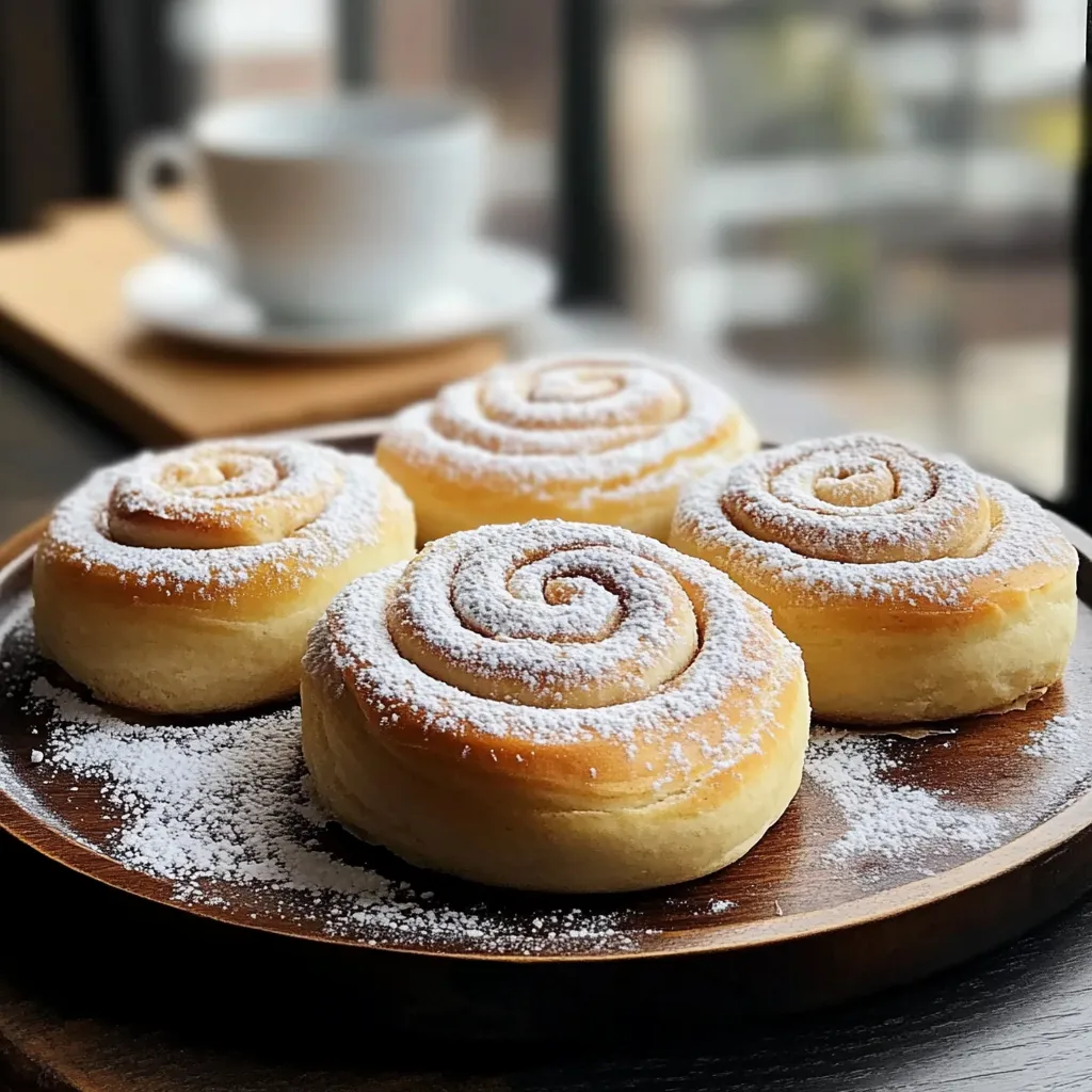 Soft, warm Vanilla Mallorca Rolls
