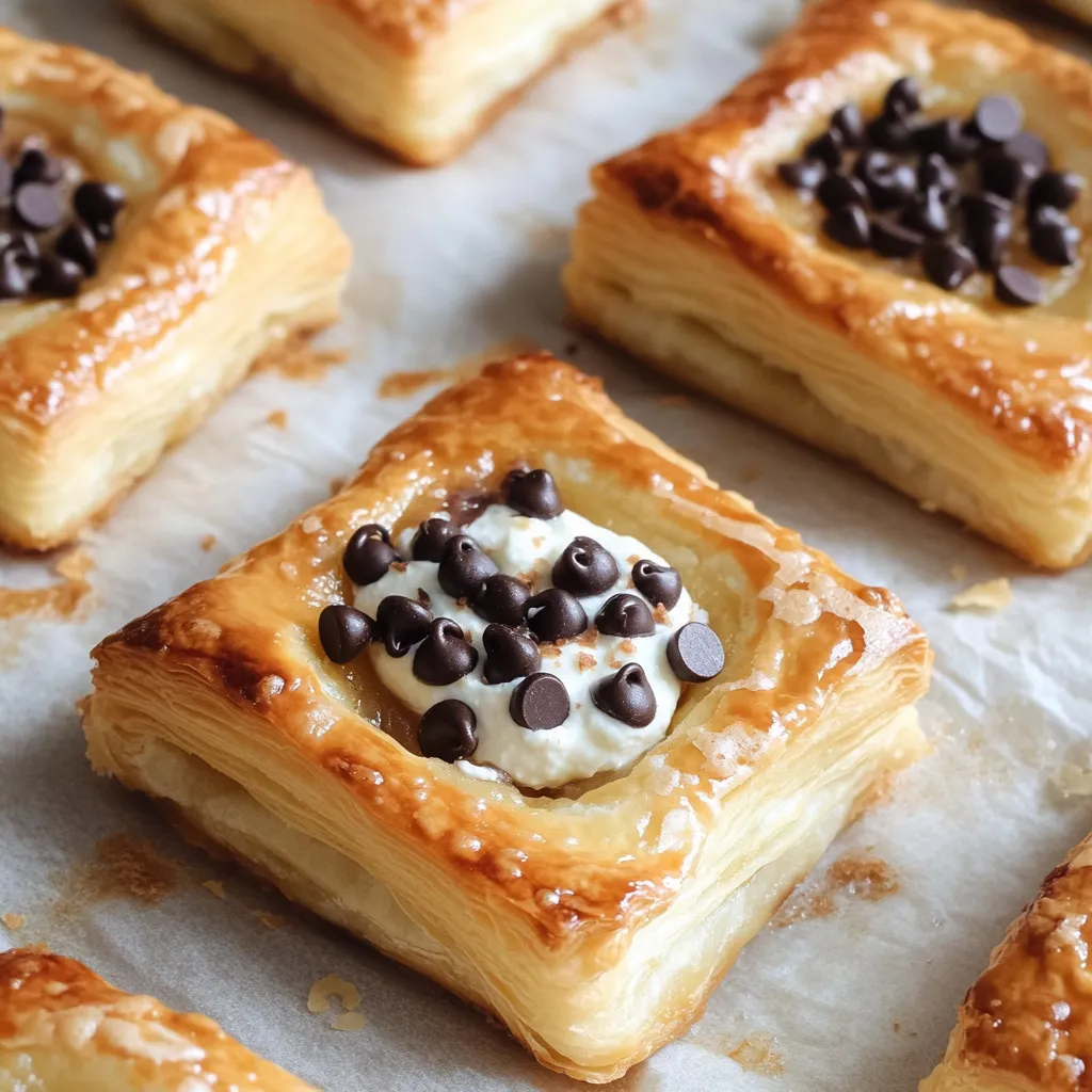Easy Ricotta Chocolate Chip Squares