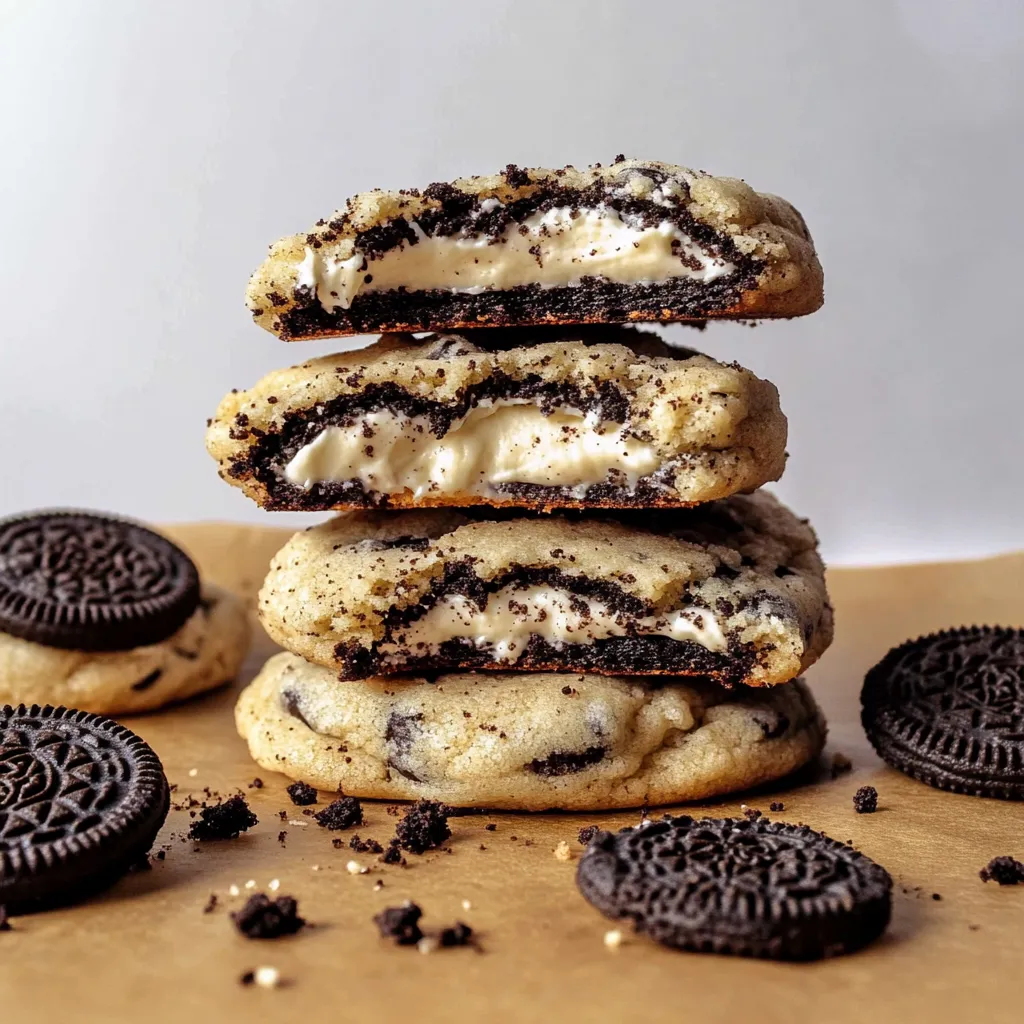 Oreo Cheesecake Cookie How-To