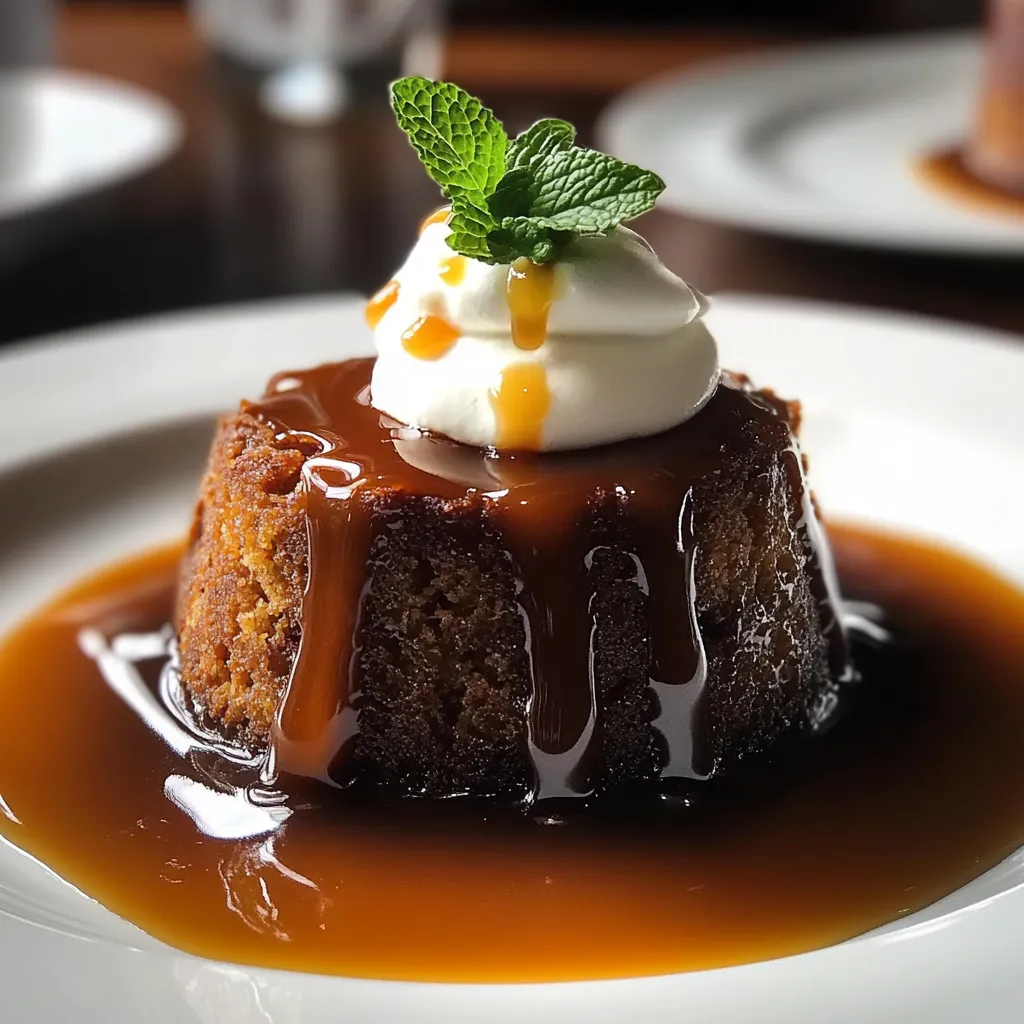 Easy Sticky Toffee Pudding