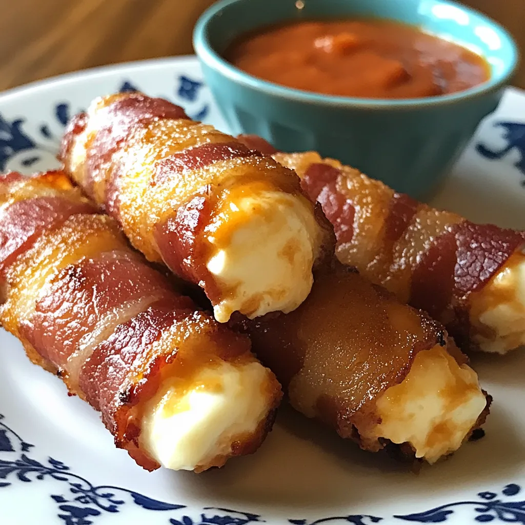 Bacon Mozzarella Sticks