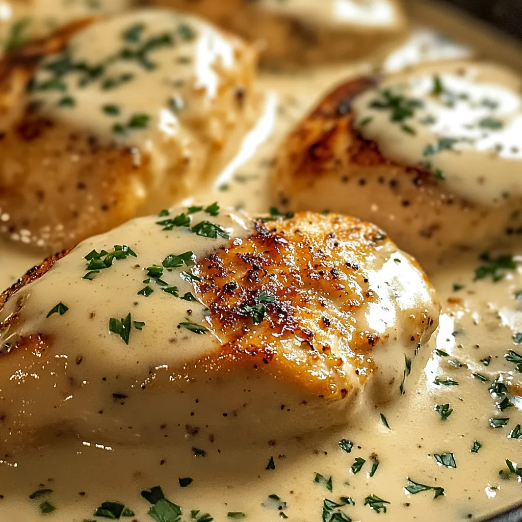 Easy Creamy Asiago Chicken