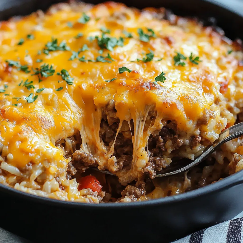Cheesy Taco Rice Dinner