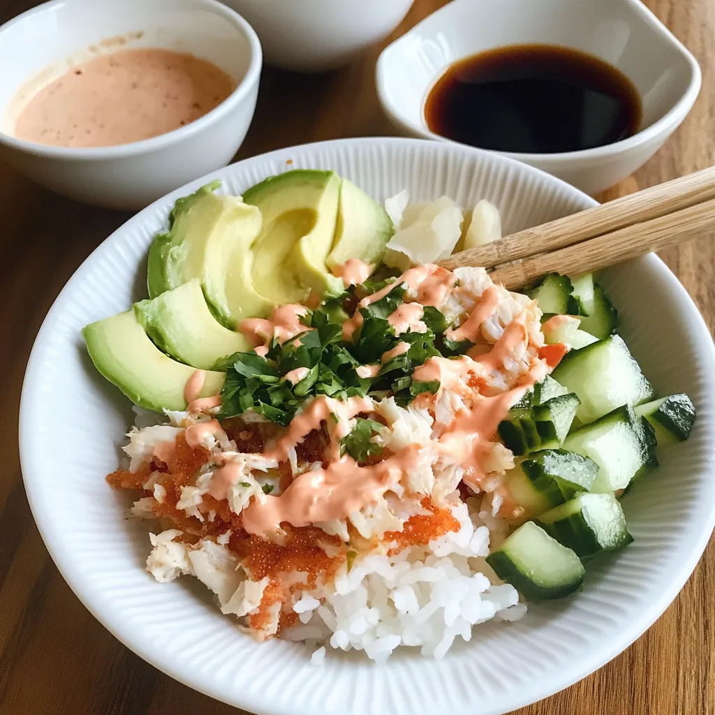 Crunch Roll Sushi Bowl