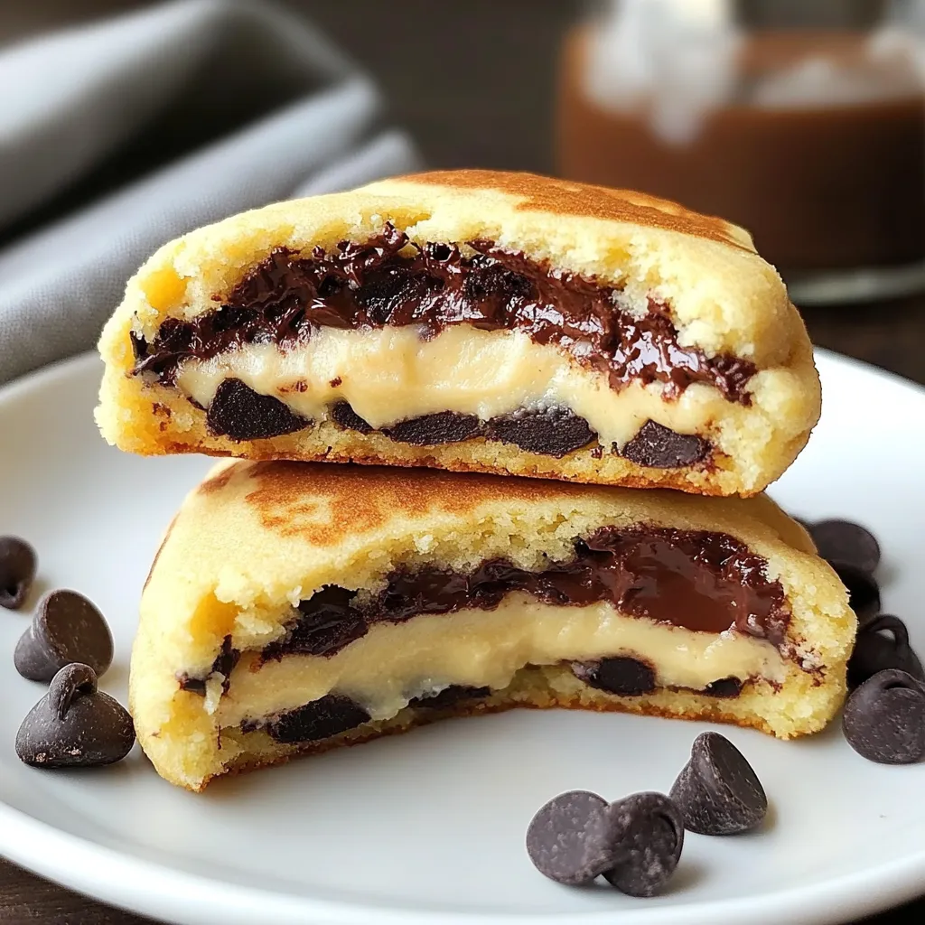 Cheesecake Stuffed Chocolate Chip Cookies Recipe