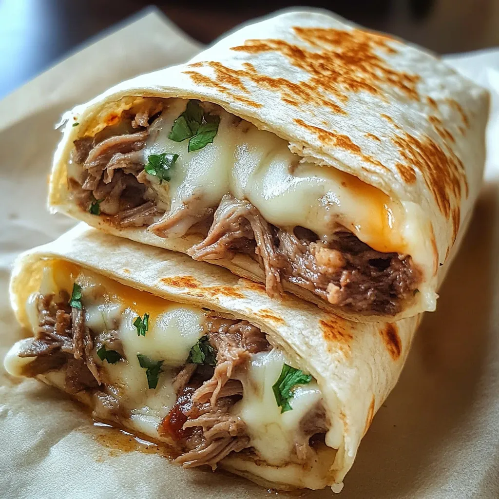 Tasty Grilled Cheesesteak Wrap