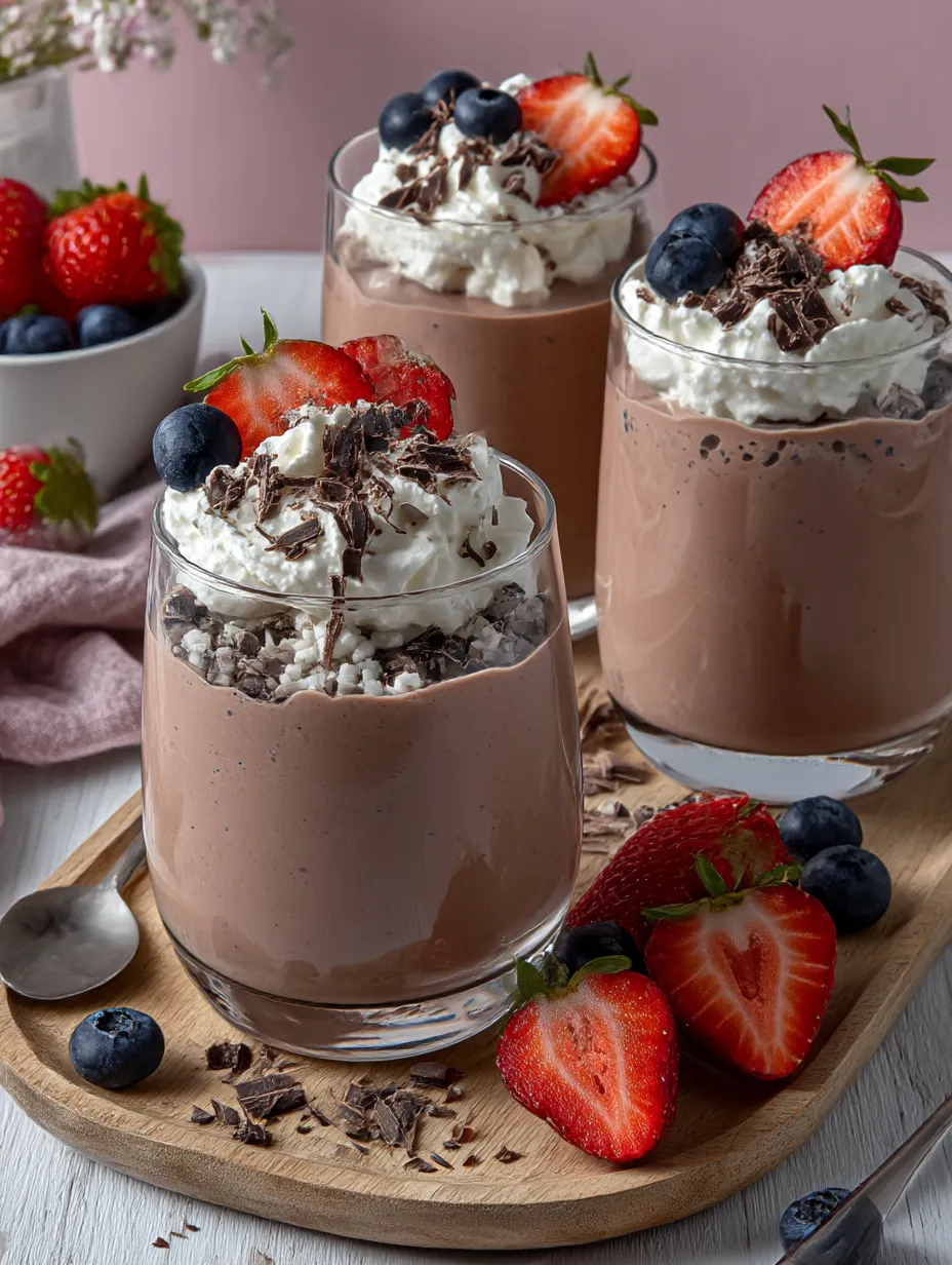 Chocolate Protein Pudding Bowl