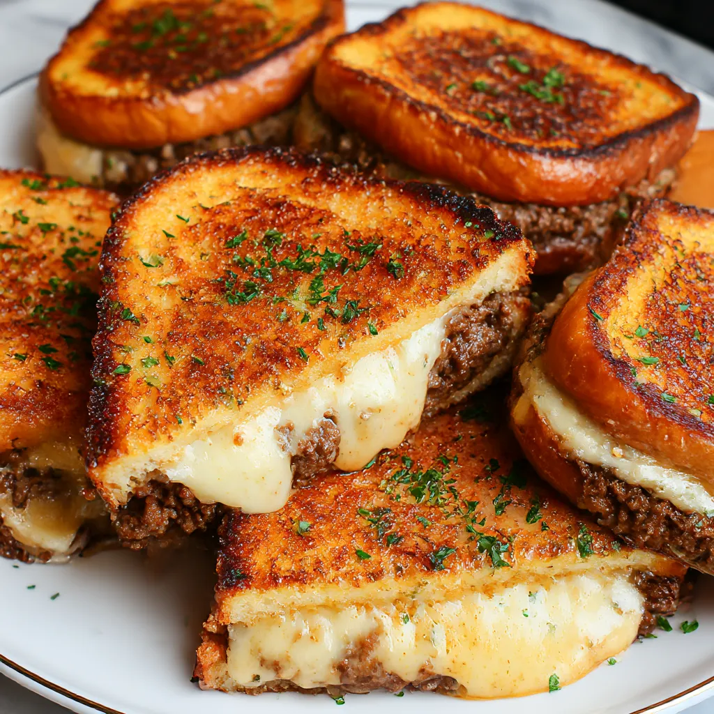 Loaded Patty Melt with Secret Sauce—Tastes Like a Diner Treat