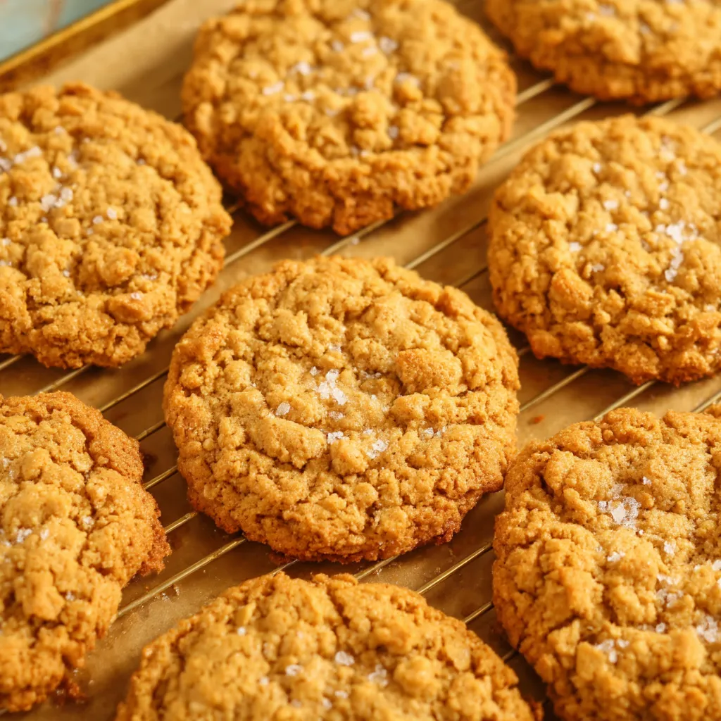 A tray of cookies with sugar on top.