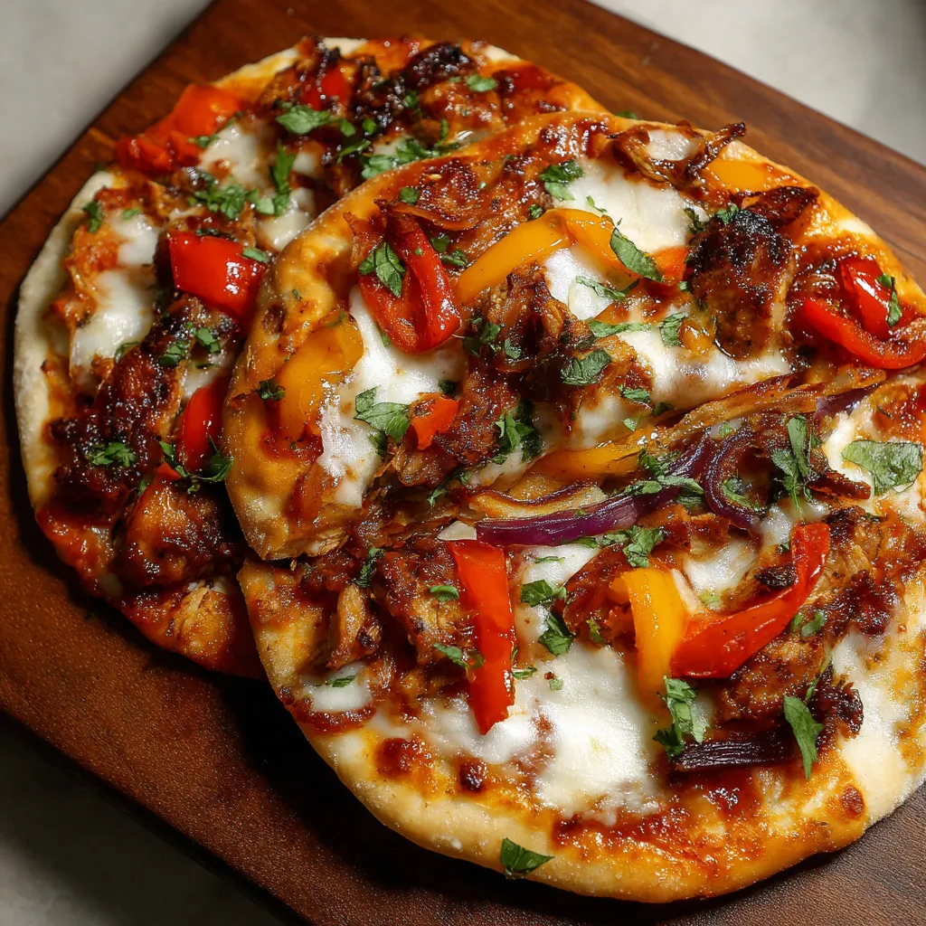 Two pizzas with different toppings on a wooden table.