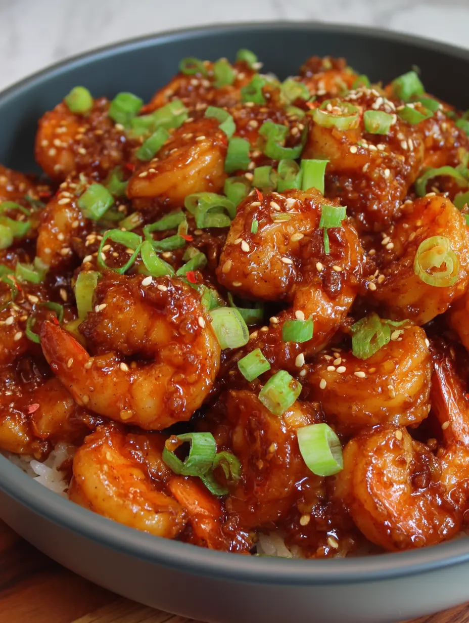 A bowl of shrimp and sauce.