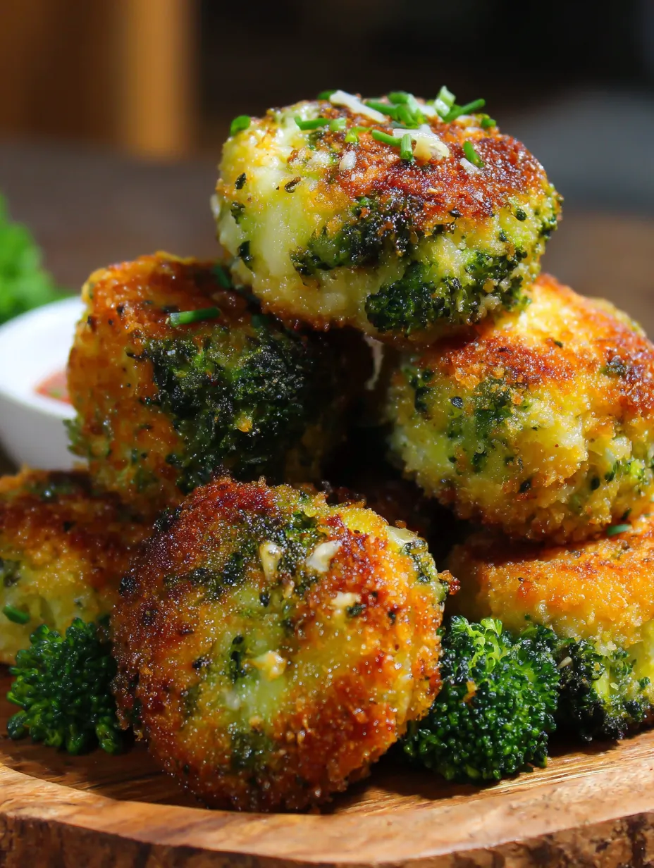 A plate with broccoli dumplings in all sorts of shapes and sizes lined up.