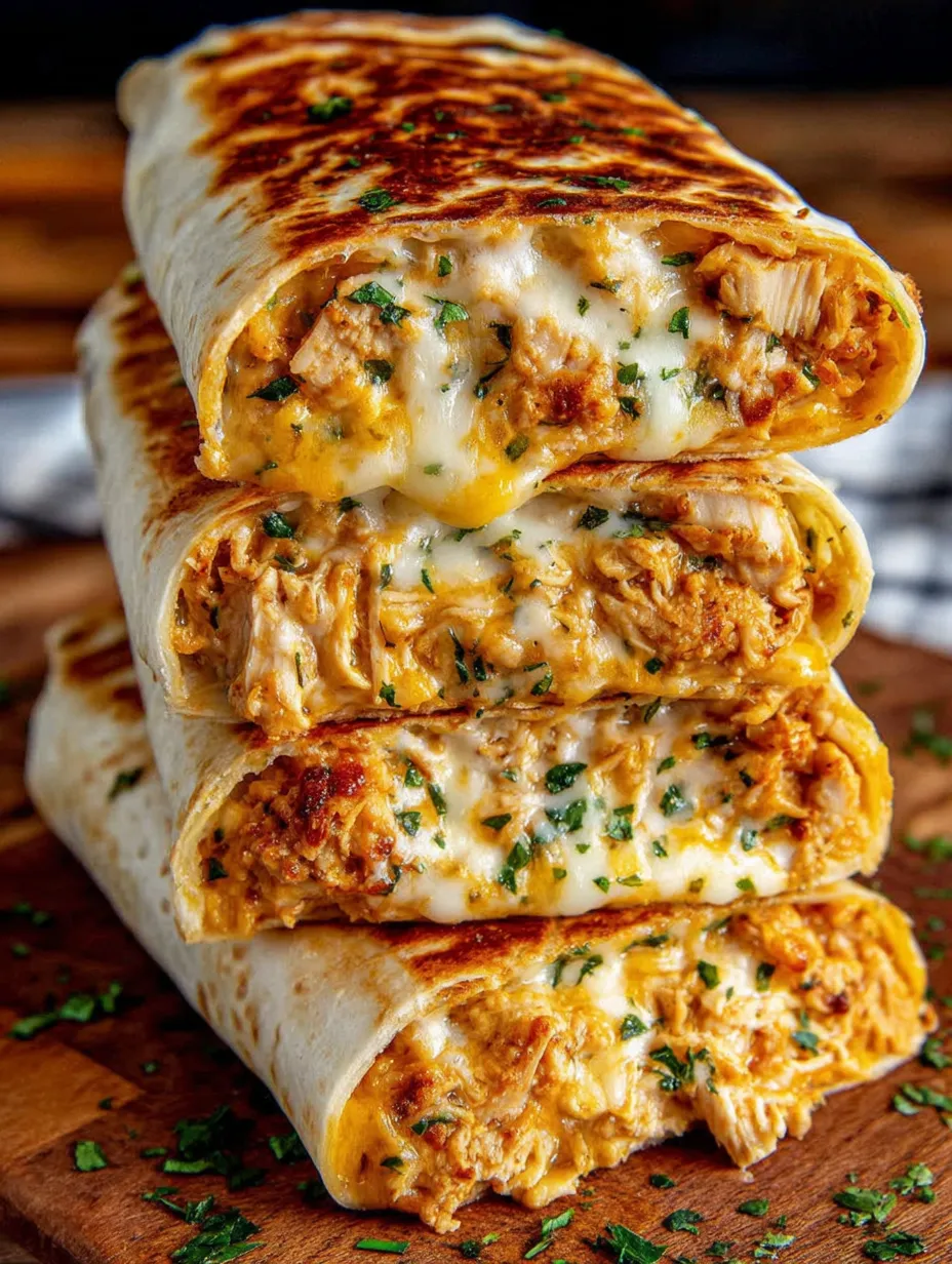 Several tacos loaded with cheese and chicken, arranged on a table.