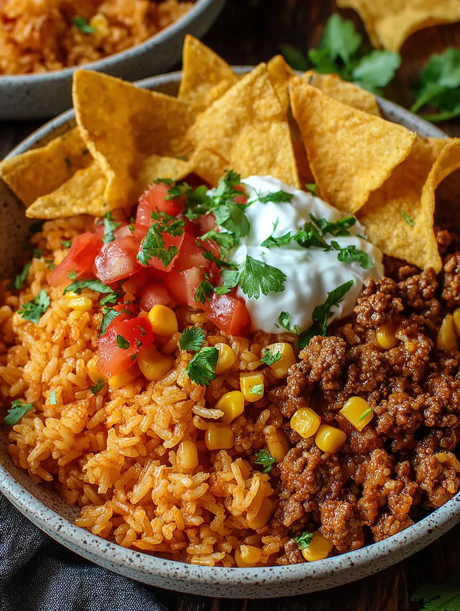 A bowl loaded with potatoes, tomatoes, cilantro, and beef.