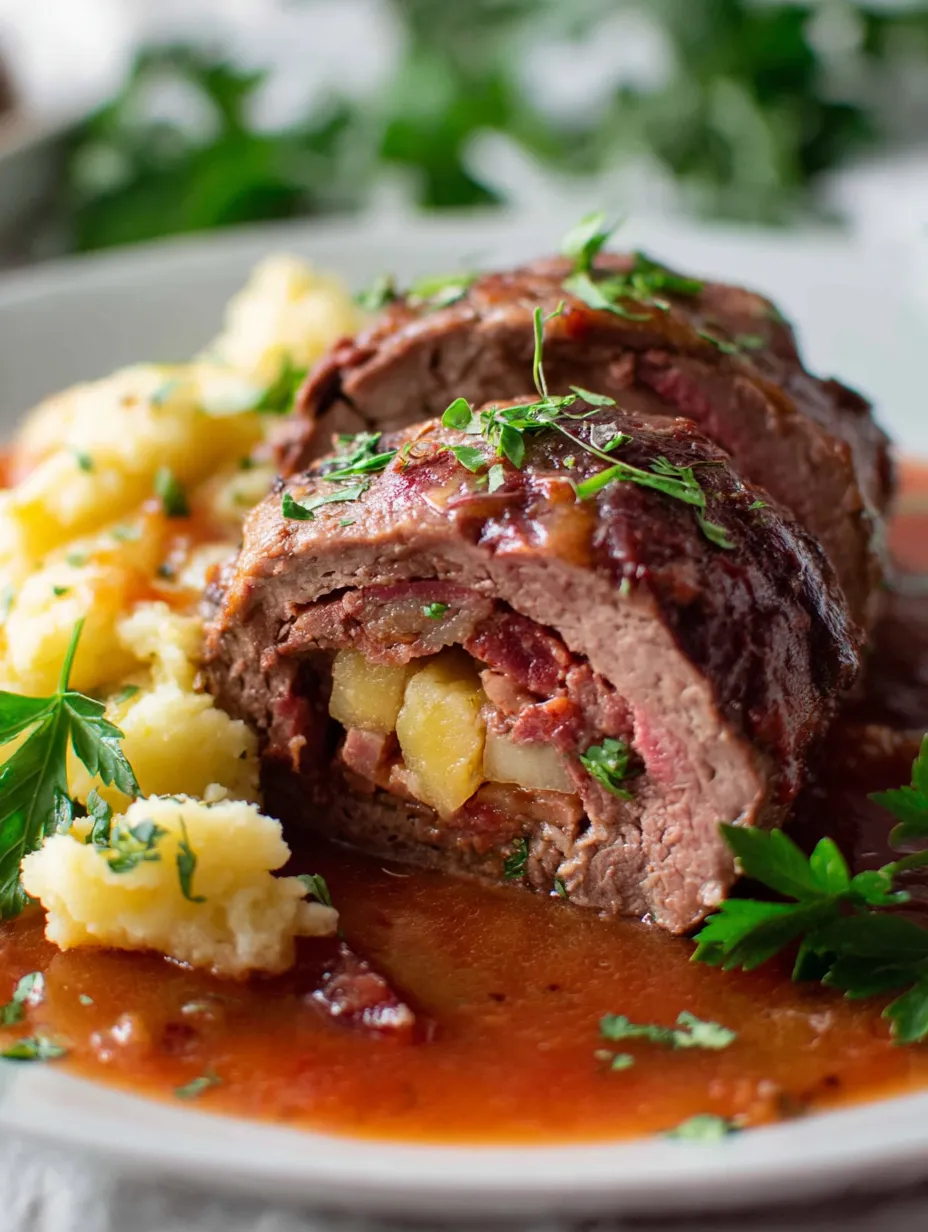 A grilled steak with sauce on a plate.