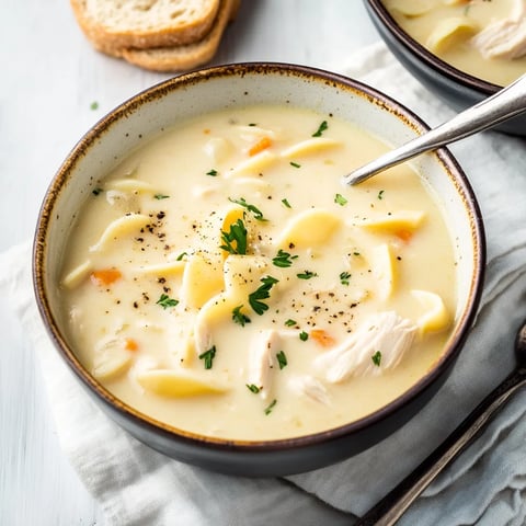 Creamy Chicken Noodles