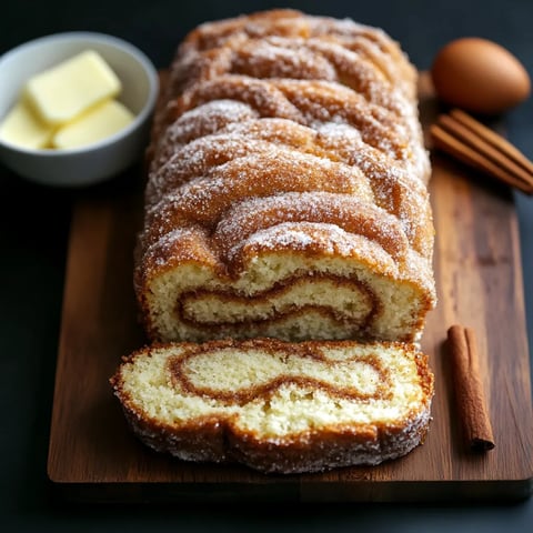 Sweet Cinnamon Donut Bread