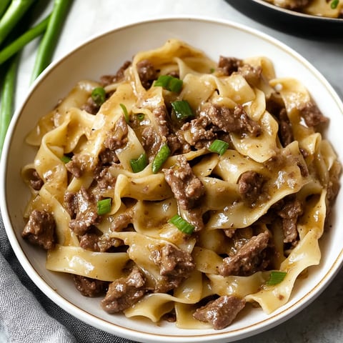 Noodles with Beef