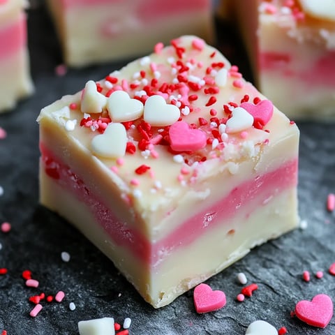 Sweet Valentine's Fudge