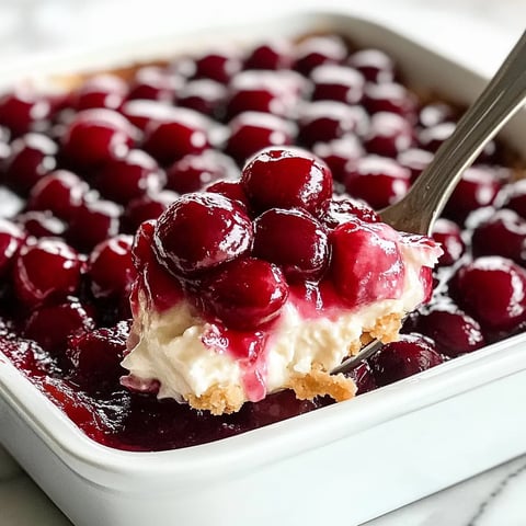 Crisp Cherry Layered Dessert