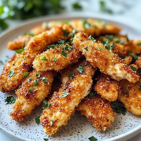Crispy Baked Chicken Strips