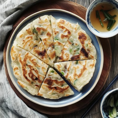 Flaky Scallion Pancakes