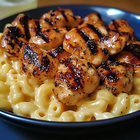 spicy honey chicken with mac