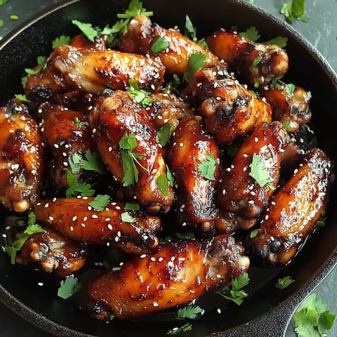 Crispy Sweet and Spicy Wings