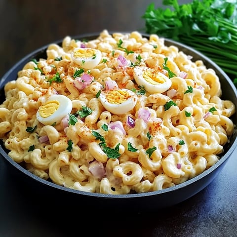 Creamy Egg Macaroni Salad