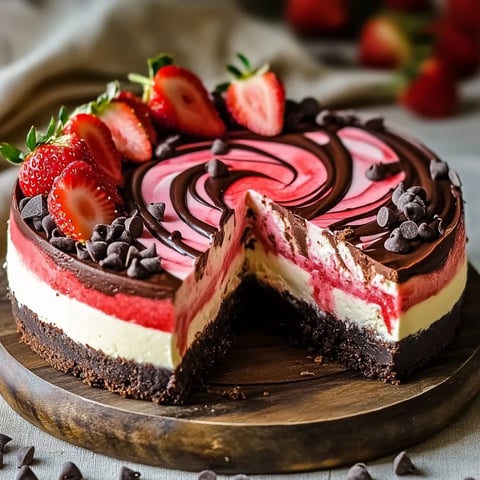 Strawberry Chocolate Swirl
