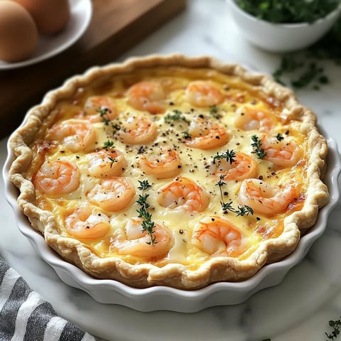 Cheesy Shrimp Bake