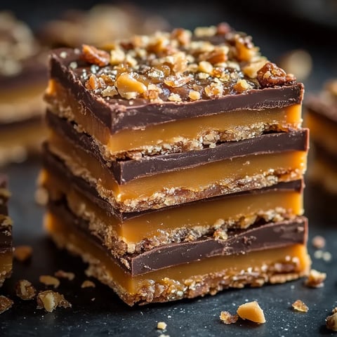 Butterfinger Caramel Bars