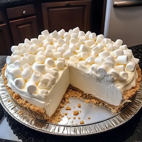 Fluffy Marshmallow Cheesecake Treat