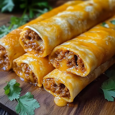 Hot, cheesy taco snacks