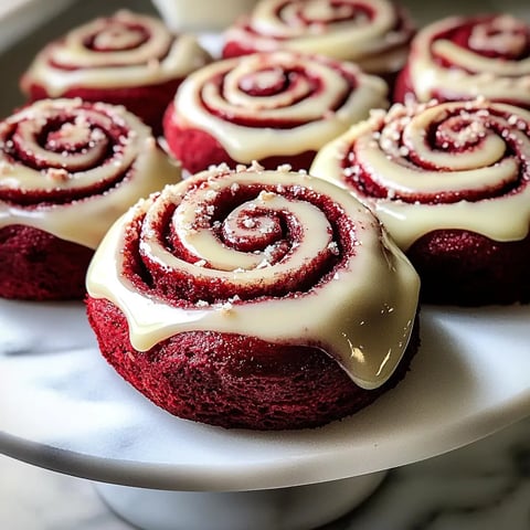Heavenly Velvet Cinnamon Rolls