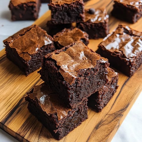Chewy Mochi Brownies