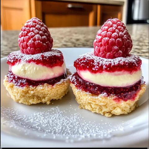 Creamy Lemon Raspberry Cups